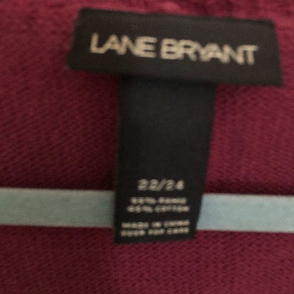 Buy 1 get 1 FREELane Bryant Tie front Cardigan Top - Picture 8 of 8